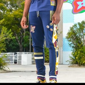 NWT LIMITED EDITION Blac Leaf Superior Jogger 104, Navy with Multi Camo, Medium